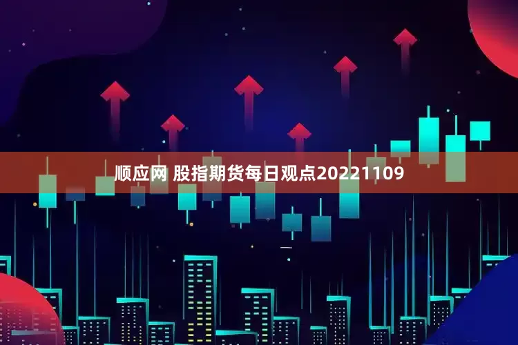 顺应网 股指期货每日观点20221109